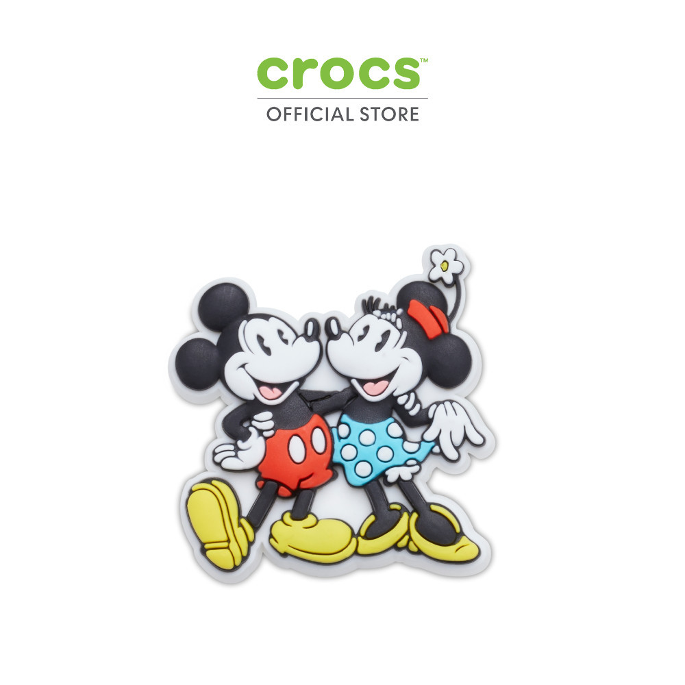 CROCS ตัวติดรองเท้า JIBBITZ™ MICKEY AND MINNIE HOLDING รุ่น 10006952 - MULTI COLOR
