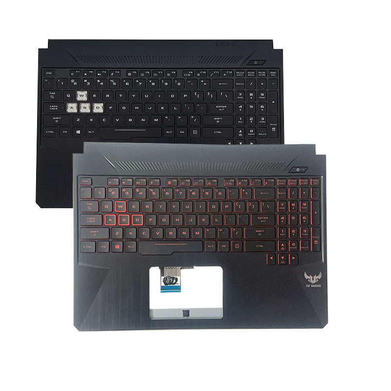 คลังสินค้าพร้อมเหมาะสําหรับ Asus Flight Fortress 6/7 FX95G FX95D FX505 FX86G FX86F คีย์บอร์ด C Shell