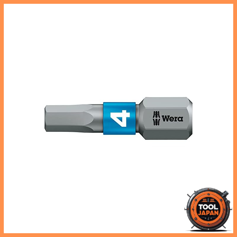 Wera 840/1 BTZ Hex-Plus bit 4.0 x 25 mm 056684