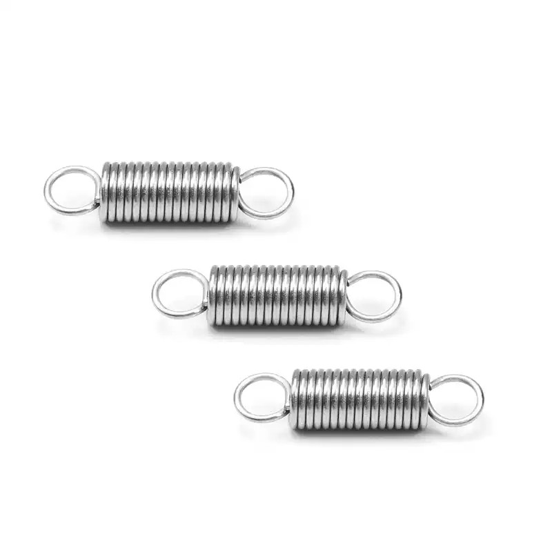 สปริงดึงสแตนเลส 304 แท้ (SUS304 Extension Spring) มีตะขอเกี่ยว 2 ข้าง แข็งแรงทนทาน ไม่เป็นสนิมตลอดอายุการใช้งาน แรงดึงสม่ำเสมอ คืนตัวได้ดีเยี่ยม / Premium Stainless Tension Spring d=1.5mm,OD10/12/15mm,L=30~200mm DX-TH-03 ราคา ถูกที่สุด ดีลบีเคเค แกลเลอรีภาพที่ 5
