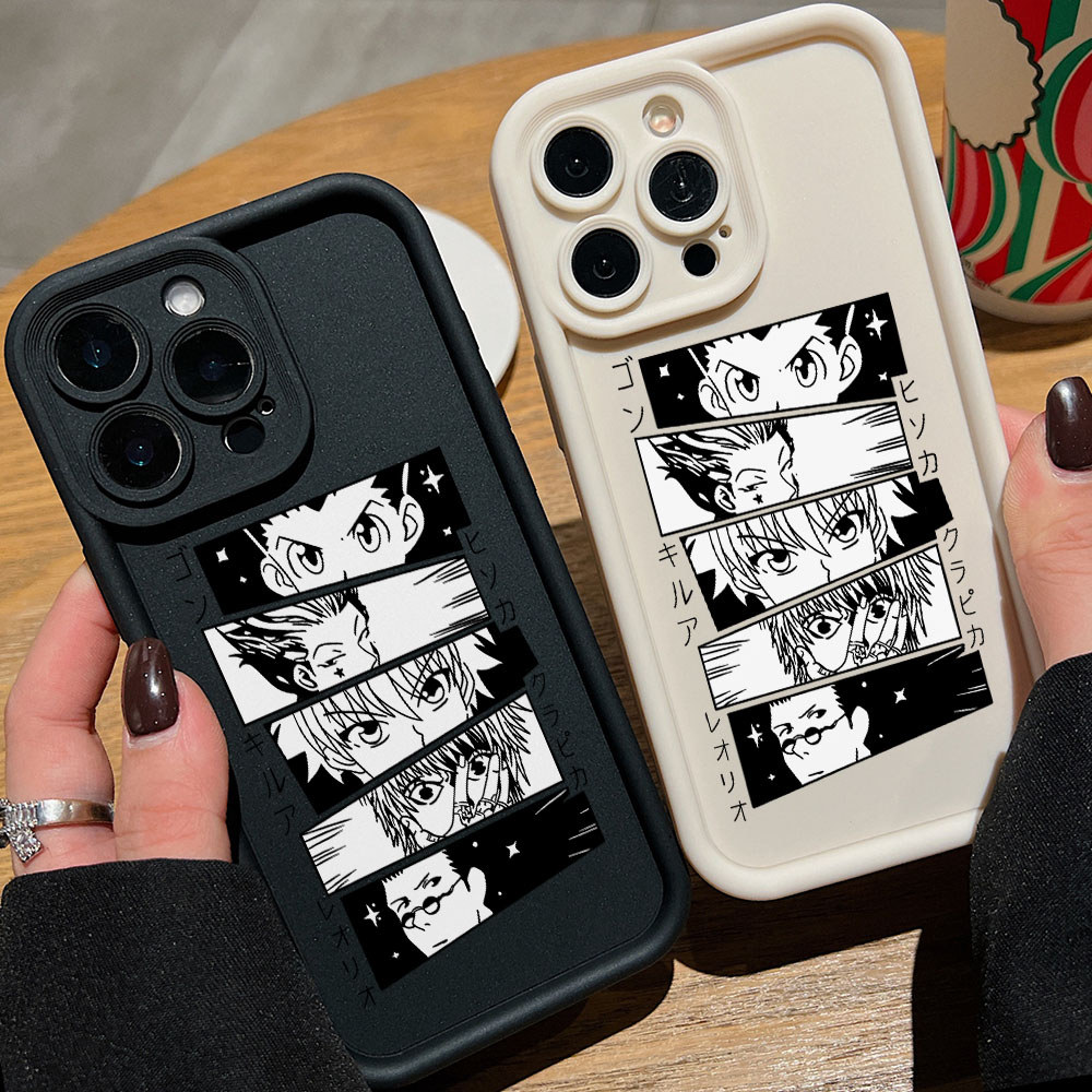 การ์ตูน Hunter x Hunter Core บทบาทปลอกสําหรับ Apple iPhone 17 Air 16 16e 15 14 13 12 Mini 11 Pro Max