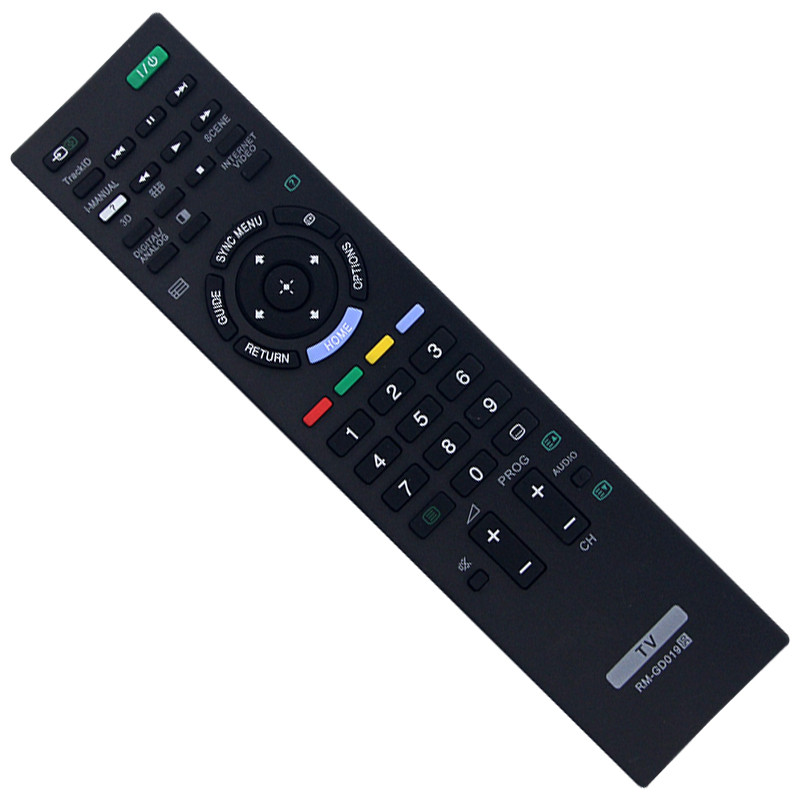 RM-GD019 เข้ากันได้กับสำหรับ Sony TV KDL-40EX720 KDL46EX720 KDL55EX720 KDL32EX720 KDL46NX720 KDL40NX720 รีโมทคอนโทรล