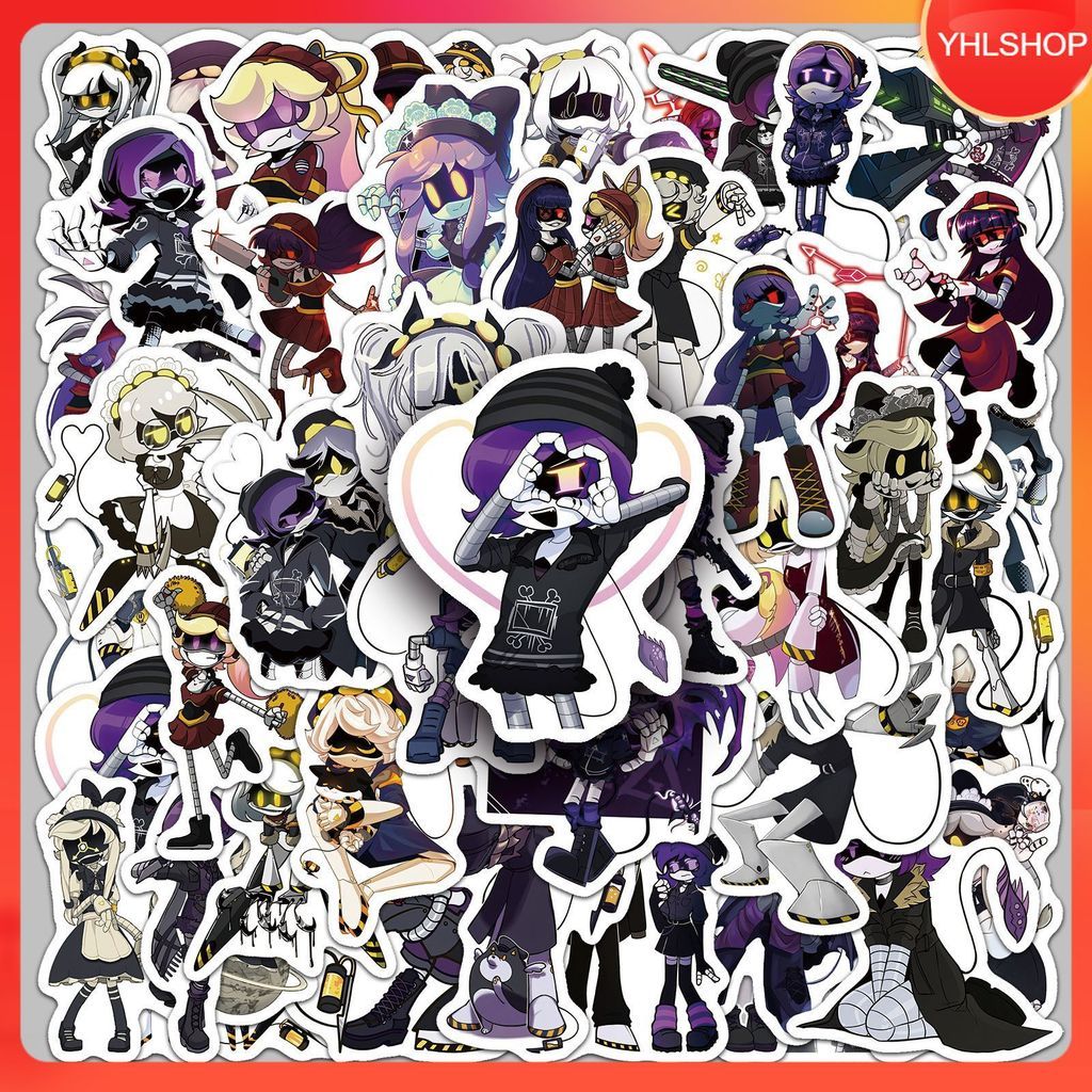 🍁ส่งจากไทย🍁 50แบบ Sticker เมอร์เดอร์โดรนส์ อนิเมะ ออสเตรเลีย Australia Horror Animate web Murder Dro