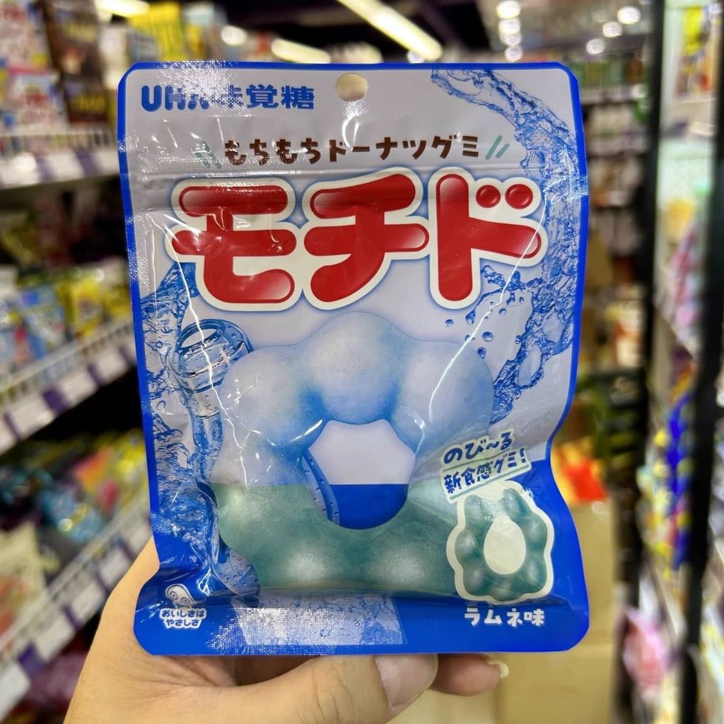 ของว่างนําเข้า Yoha Doughnuts Sour Gummy Pop Soda Flavour Grape Flavour Fruit Candy20251119