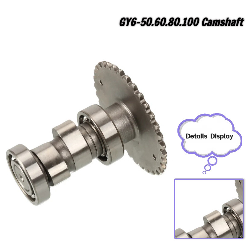 139QMB GY6 50 80 Scooter Engine Camshaft Assy - Compatible with GY6 50cc 80cc 125cc 150cc Scooters &