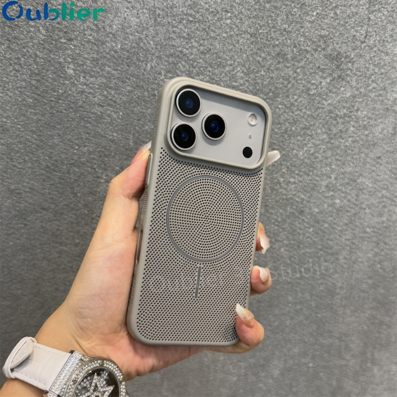 เคสโทรศัพท์แม่เหล็กระบายความร้อนสำหรับ ไอโฟน iPhone 17 iPhone 17 Air 16 15 14 13 12 11 Pro Max Plus 