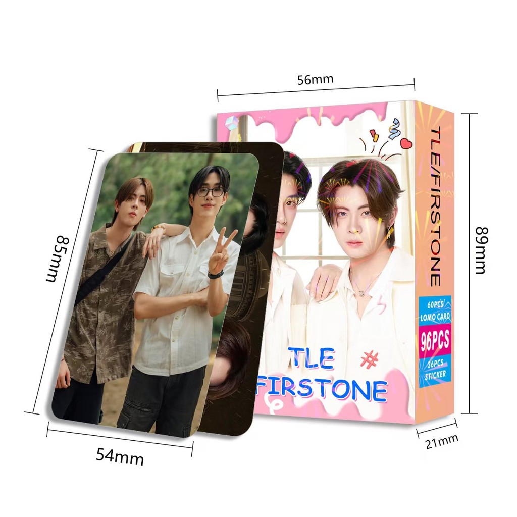 92-96pcs Thai Star TleFirstone Lomo Cards DAOUOFFROAD TLEFIRSTONE Keng Namping Seakeen JASPER สติ๊กเ