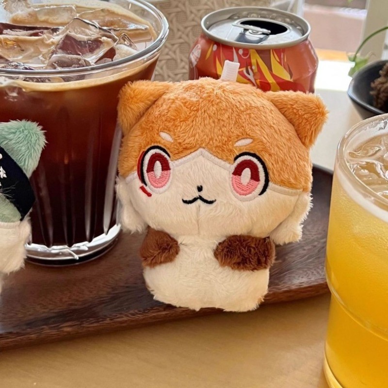 10 ซม. Honkai: Star Rail Anaxa Mydei ตุ๊กตาอะนิเมะตุ๊กตา Plushie ตุ๊กตาตุ๊กตา Peripherial รูปพวงกุญแ