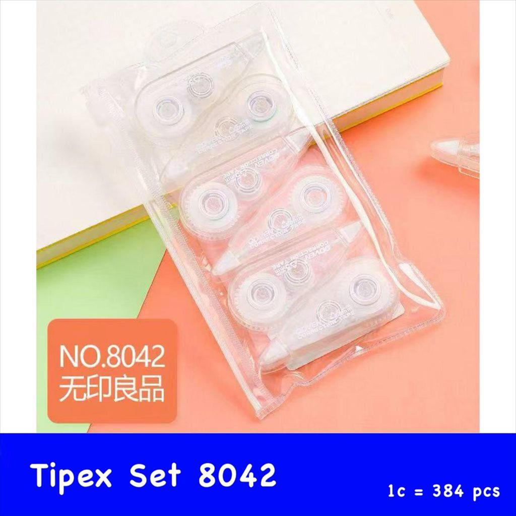 [D] TIP-EX ROLL SET 8042 5mm (1 ชุด มี 6 ชิ้น)