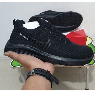 JA3 HITAM PRIA Black School Shoes Plain Rope 33-40 Childrens Last Mens Shoes