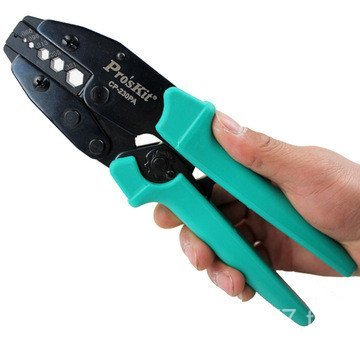 Joint Ratchet Terminal BNC Video CRIMPING คีม CRIMPING คีม CP-230PA ไต้หวัน Baogong หกเหลี่ยม VW6S