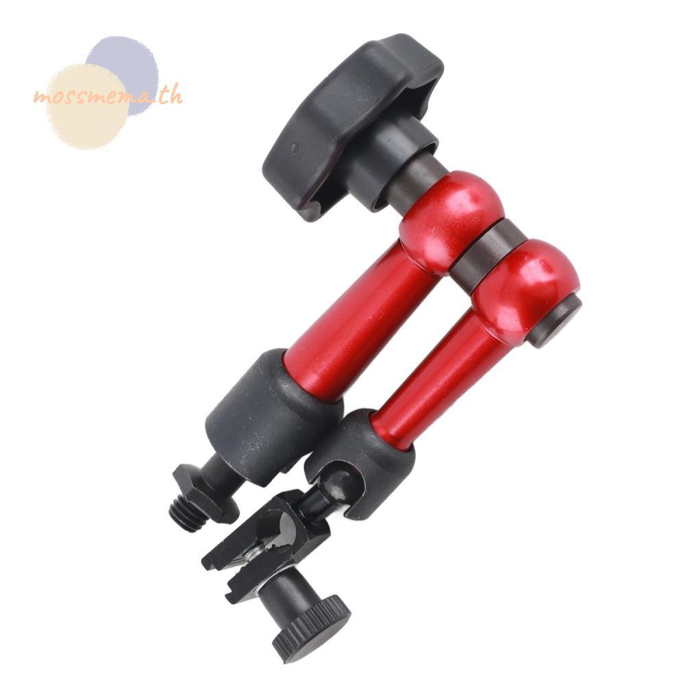MOSSMEMA Universal Base Holder,อลูมิเนียมอัลลอยด์แบบปรับได้ขาตั้งแขนแบบยืดหยุ่น,Stable M5 Thread Hig