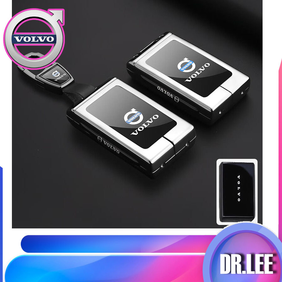 [READY]VOLVO EX30 Business Key shell volvo ex30 Metal Frame Business Key cover Car Smart Key Leather