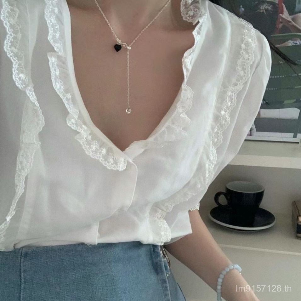 Simple Love สีดําสีขาวElectroplating เครื่องประดับหญิงแฟชั่นจี้พู่เงินสเตอร์ลิงเสื้อกันหนาว S925 สร้