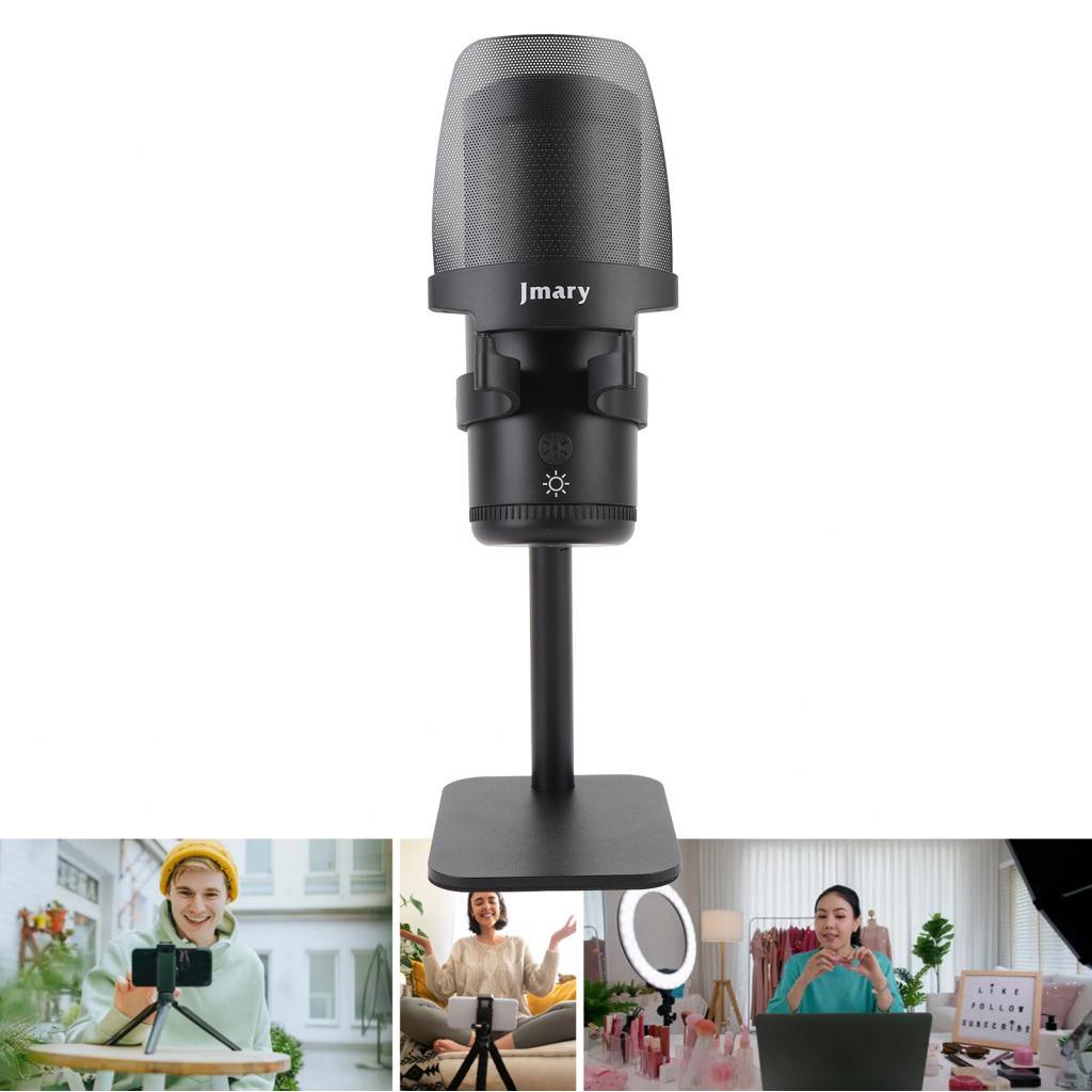 USB Mic Type C ไมโครโฟนอเนกประสงค์แบบมีสายสำหรับคอมพิวเตอร์