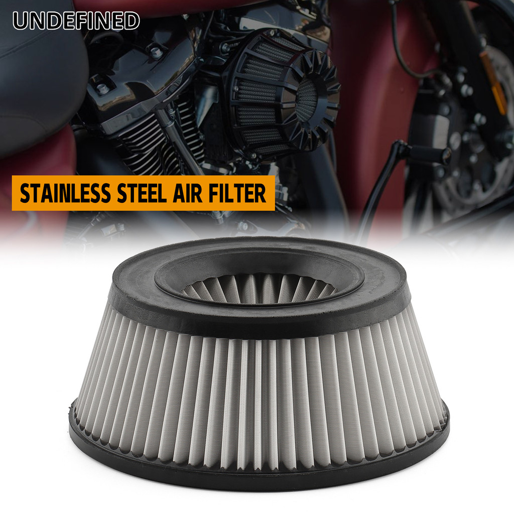 UN ระบบไส้กรองตัวกรองอากาศสำหรับ Harley Touring Softail Sportster XL 883 1200 Dyna Fxr