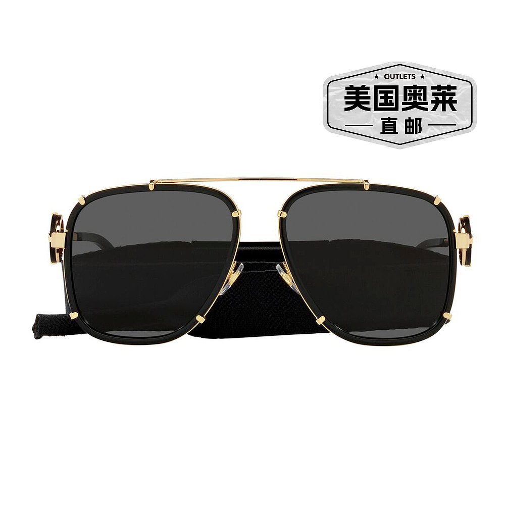 Versace แว่นกันแดดทรง Aviator