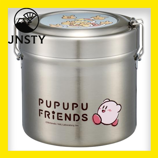 【Direct From Japan】 Skater Bento Box with Heat Retention 840ml Large Capacity Male 2-Tier Stainless 