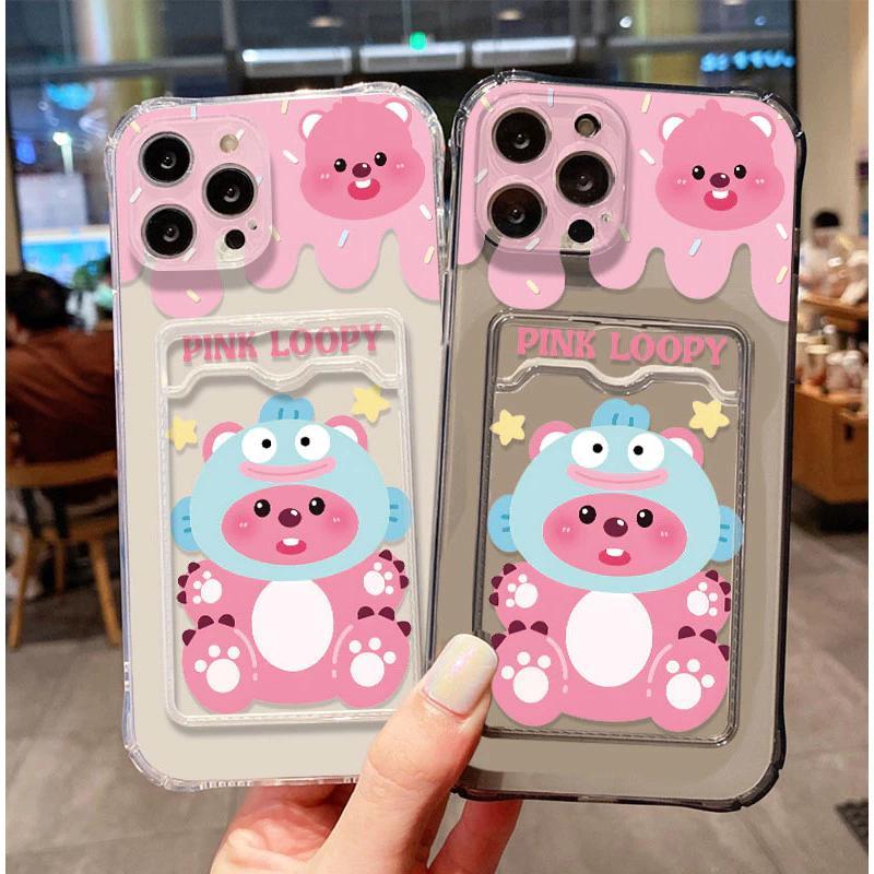 SoftCase Loopy CapรูปแบบATM ID CardสําหรับXiaomi Redmi 14R 14C 13 12 13C 10X 4G 12 5G 10 9 Prime 9 P