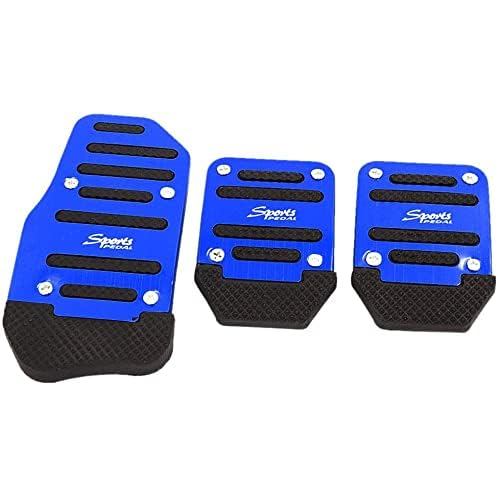 XYWHPGV 3 in 1 Universal Racing กีฬา Non-อัตโนมัติรถแก๊ส/เบรคเหยียบ Pad Cover(4ec6a 19c68 c7f7a b9e0