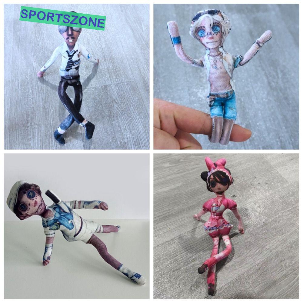 SPORTSZONE Identity V ของเล่นตุ๊กตา, Movable Seer Edgar Mary Luca Identity V ตุ๊กตา, ตลกลวดเหล็ก Ali