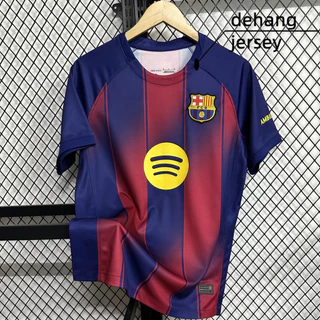 แฟนๆ edition 25/26 เสื้อฟุตบอล Barcelona Home UCL ขนาด 100-6XL