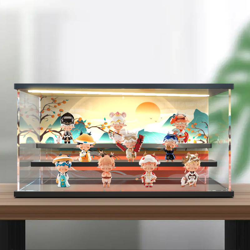 [กล่องแสดงโมเดล] เหมาะสําหรับ BlackToys BlackToys MIMI สไตล์ชนบทใหม่ Changan กล่องปริศนาทันทีกล่องแส