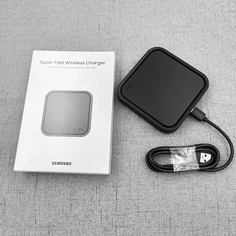 สําหรับ Samsung S25 S24 S23 S22 Ultra S21 S20 FE EP-P2400 15W Qi Wireless Charger Fast Charging Pad 