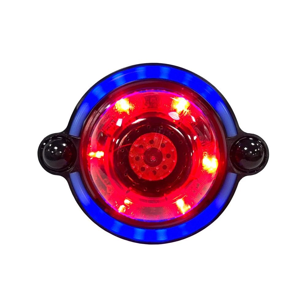 NewtCrane Pestrian LED รถยกไฟเตือน Red Zone Danger Safe System