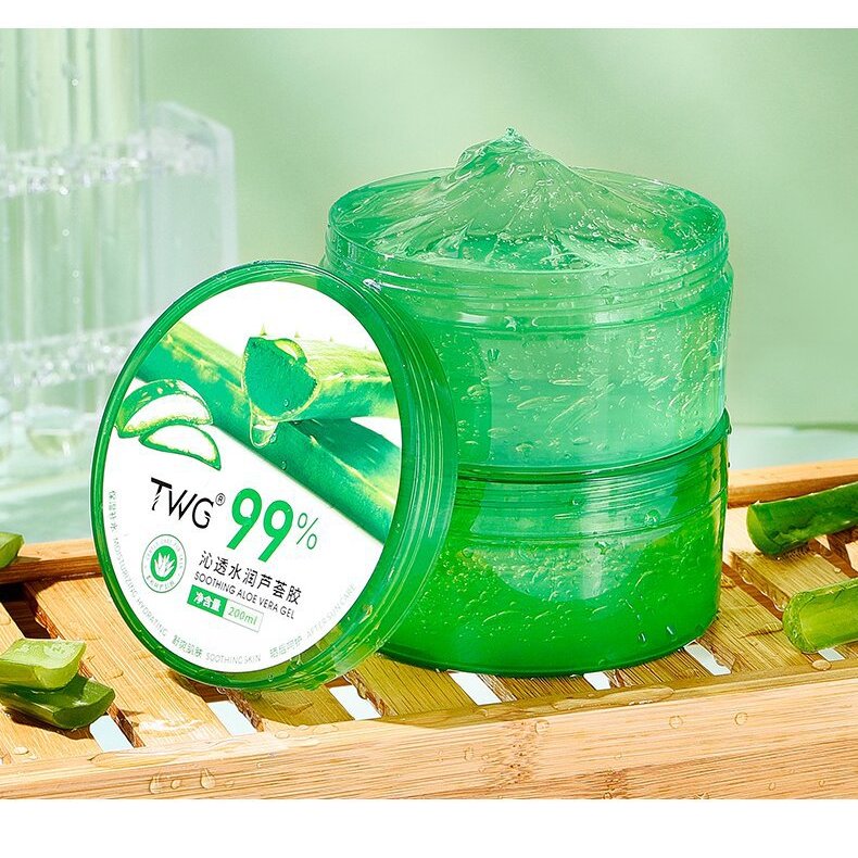 TWG Aloe Vera Gel Aloe Vera Moisturizing Ice Crystal Gel ครีมให้ความชุ่มชื้น Mask Aloe Vera Gel-LHJ