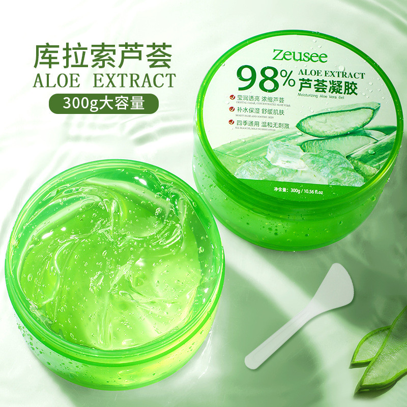 Aloe Vera Gel Aloe Vera Gel ผลิตภัณฑ์ดูแลผิว Hydrating Moisturizing Cream หญิงชาย Mask 00g Aloe Vera