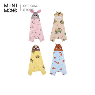 Mini mono ผ้าห่มมีฮู้ด ลาย Zootopia ขนาด 150x100 ซม. ดีไซน์สุดน่ารัก ผลิตจากผ้านุ่มพิเศษ ให้ความอบอุ่นและสวมใส่สบาย
