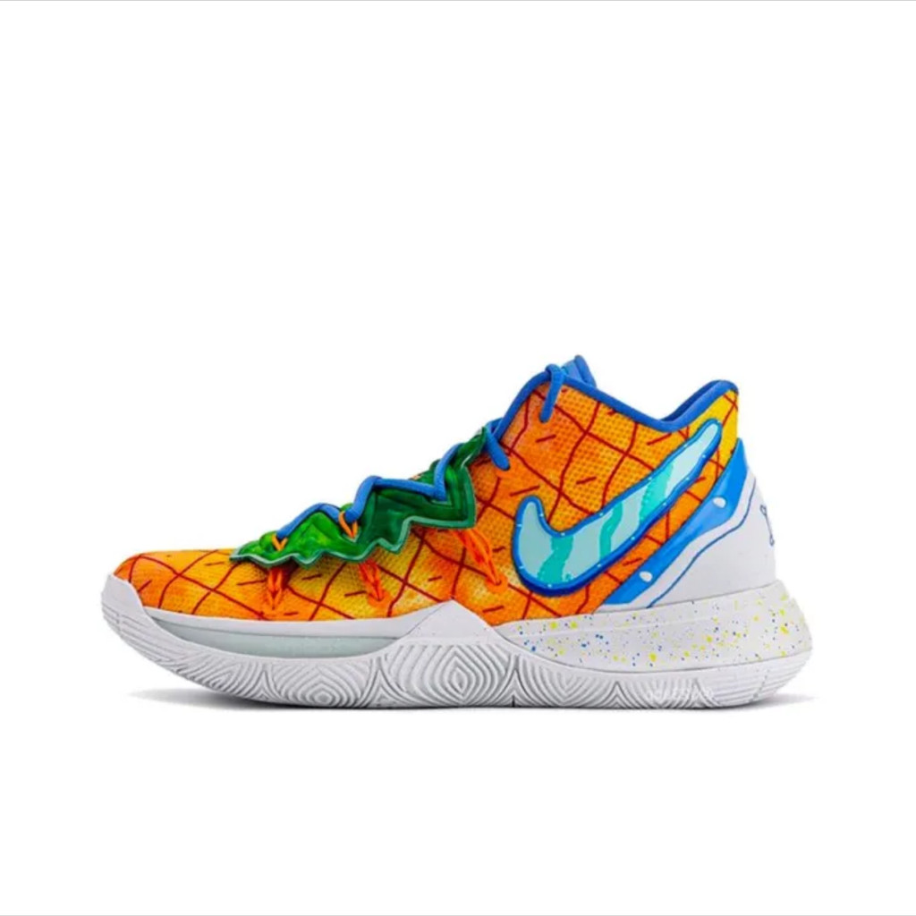 Puyuan Kyrie Irving 5 Pineapple House รองเท้าลุคสบายสำหรับผู้ชายและผู้หญิง Low-top casual