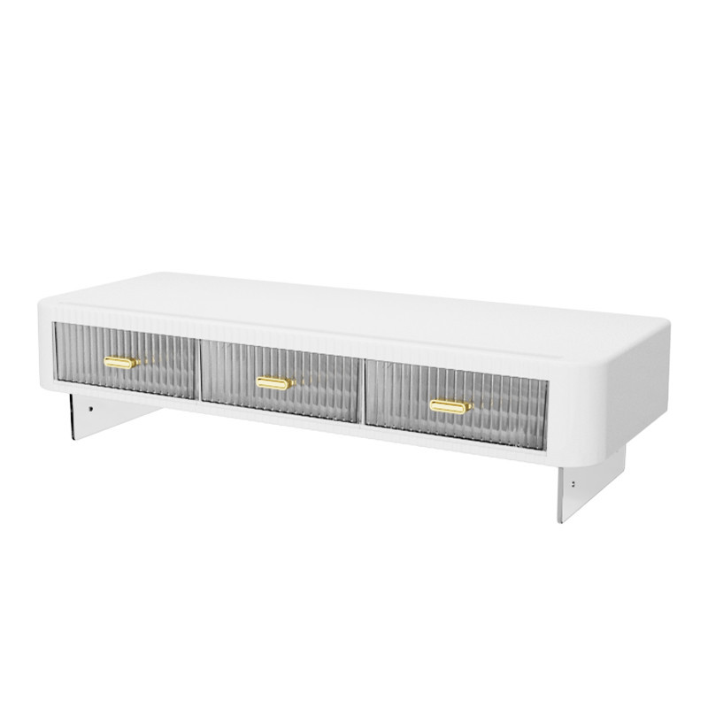 ชั้นวางของคอมพิวเตอร์ Office Station Desktop ลิ้นชักกล่องเก็บโต๊ะ Countertop Display ชั้นวางของจอ ราคา ถูกที่สุด ดีลบีเคเค แกลเลอรีภาพที่ 6
