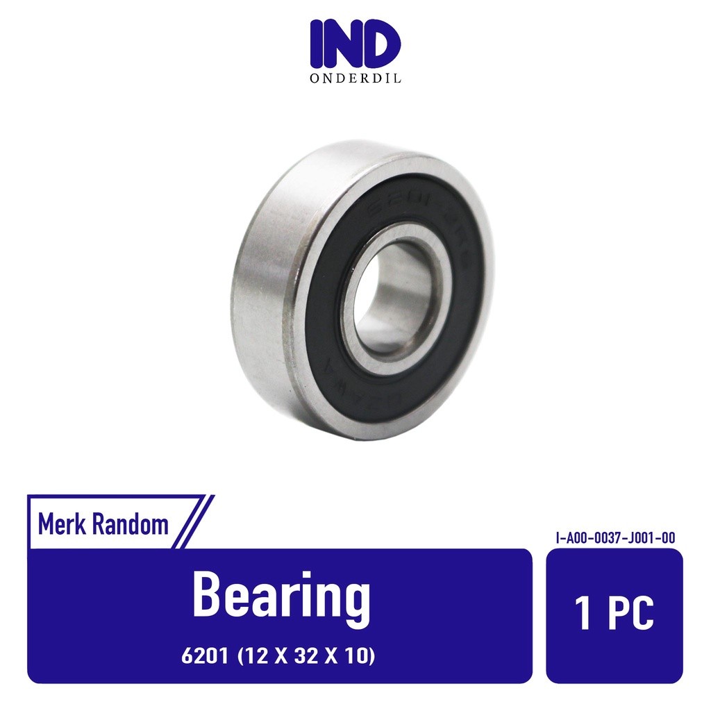 จัดส่งฟรีLaher Bearing-Begring Wheel Bearing 6201 สําหรับการใช้งานทุกประเภท-Universal Brand Random M