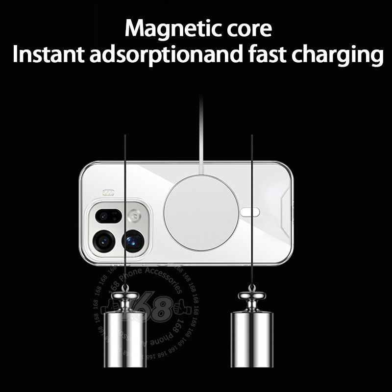 เคส OPPO Find X9 Pro เคส OPPO Find X9 Case เคสเจลใสกันกระแทกแบบแม่เหล็ก ขอบ TPU นุ่ม พร้อมถุงลมนิรภัยหนา เคสโทรศัพท์แข็งแบบเรียบง่าย - รูปที่ 7