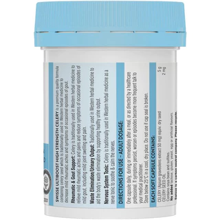Swisse Celery 5000mg 50 Capsules เมล็ดผักชีฝรั่งสกัด คื่นช่าย ขึ้นค่าย คื่นฉ่าย