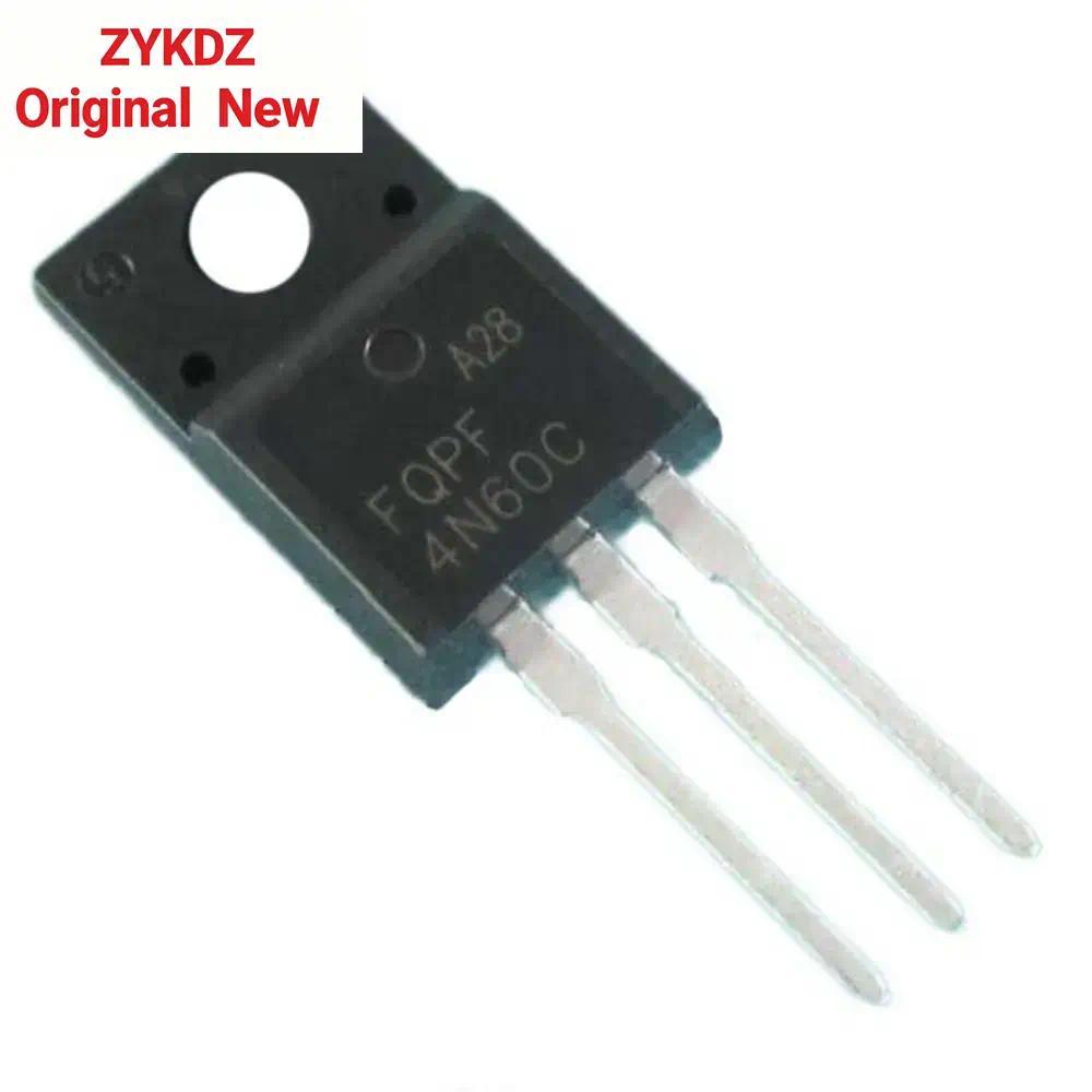 15 ชิ้น/ล็อต FQPF4N60C 04N60C3 SPA04N60C3 ยี่ห้อ-ใหม่ TO-220F