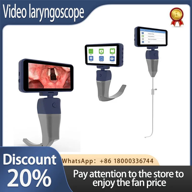 วิดีโอ Laryngoscope ทําซ้ําได้ Laryngoscope Tracheal Intubation Guide Wire Intubation Catheter Guide