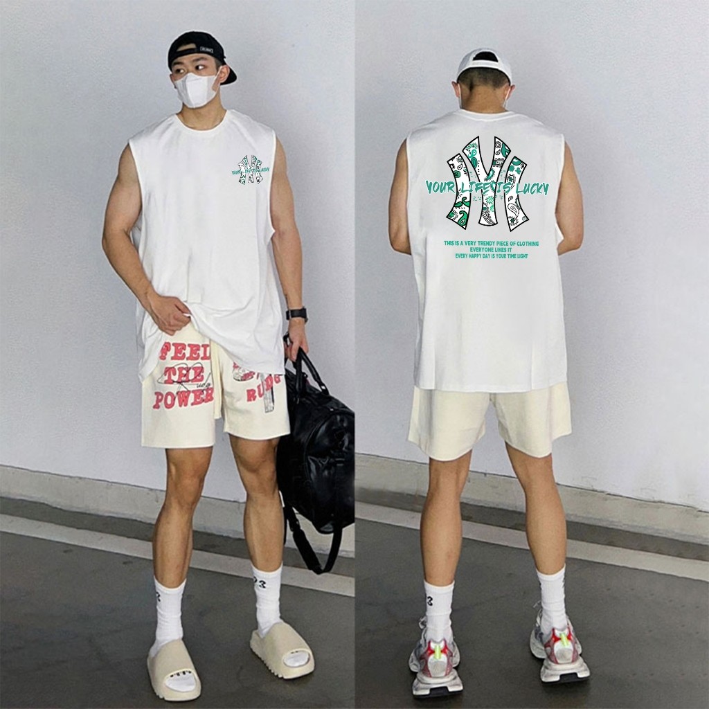 COD✨จัดส่งตลอด 24 ชั่วโมง✨เสื้อแขนกุด ไซส์ใหญ่ 100% cotton เสื้อกล้ามทรงสวย ออกกำลังกาย ผ้าไมโครพรีเมี่ยม นุ่ม เบา ลื่น - รูปที่ 2