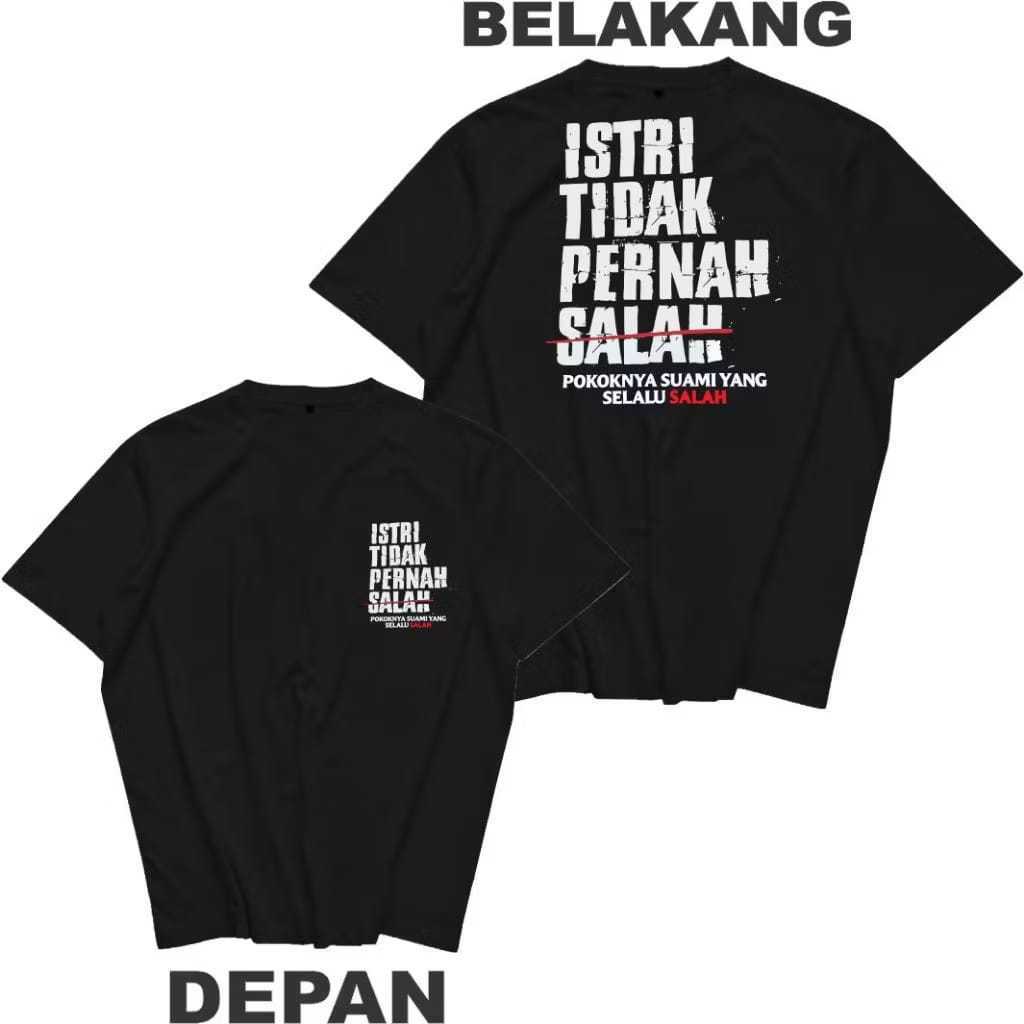 VIRAL WIFE เสื้อยืด NEVER WRONG DB/WIFE NEVER