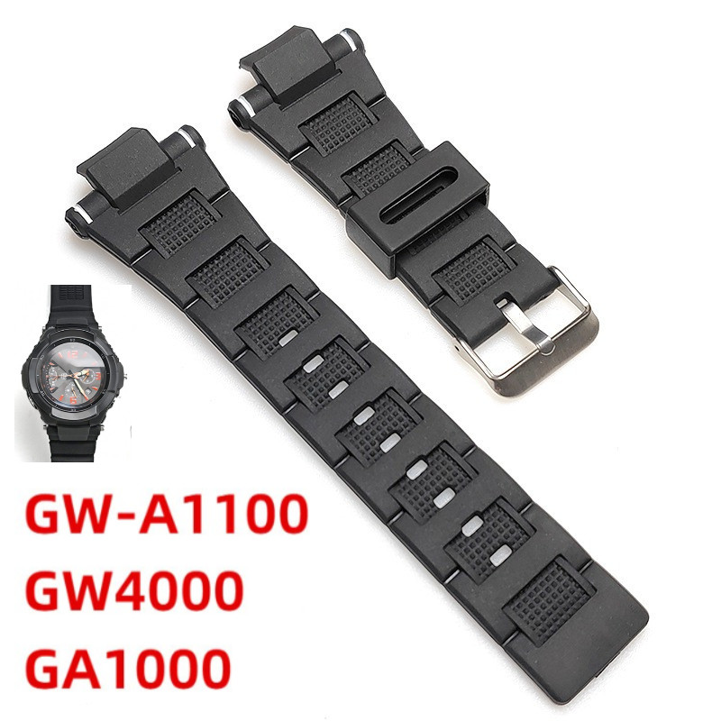 สําหรับ Casio G-Shock Gravitymaster GW-A1100 GW4000 GA1000 เรซิ่นสายนาฬิกา Band Gravity Master ยางซิ