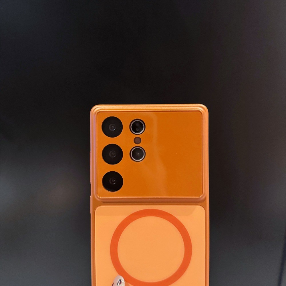 ใหม่ขนาดใหญ่-หน้าต่างไร้สายแม่เหล็กชาร์จ Nano Glass Armor เคสโทรศัพท์สําหรับ Samsung S23 Ultra S24 Ultra S25 Ultra S26 Ultra S26 + คุณภาพสูงกันกระแทกปกหลัง - รูปที่ 5