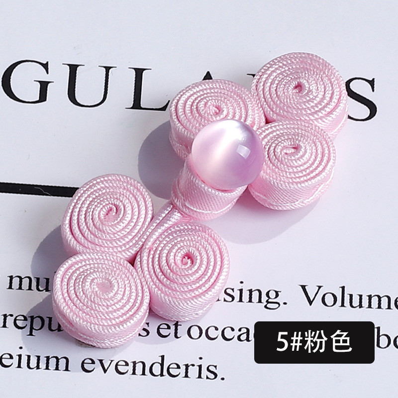 ปุ่มตกแต่งเสื้อผ้าสไตล์จีน สำหรับชุดฮันฟูและงานเย็บปักถักร้อย ออกแบบอินเทรนด์ - รูปที่ 7