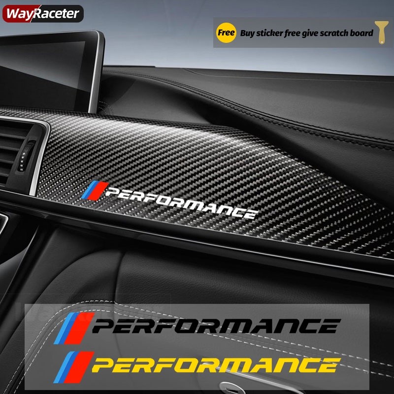 M Performance ภายในรถ Decal Dashboard สติกเกอร์สําหรับ BMW 1 2 3 4 5 6 7 8 Series X1 X2 X3 X4 X5 X6 
