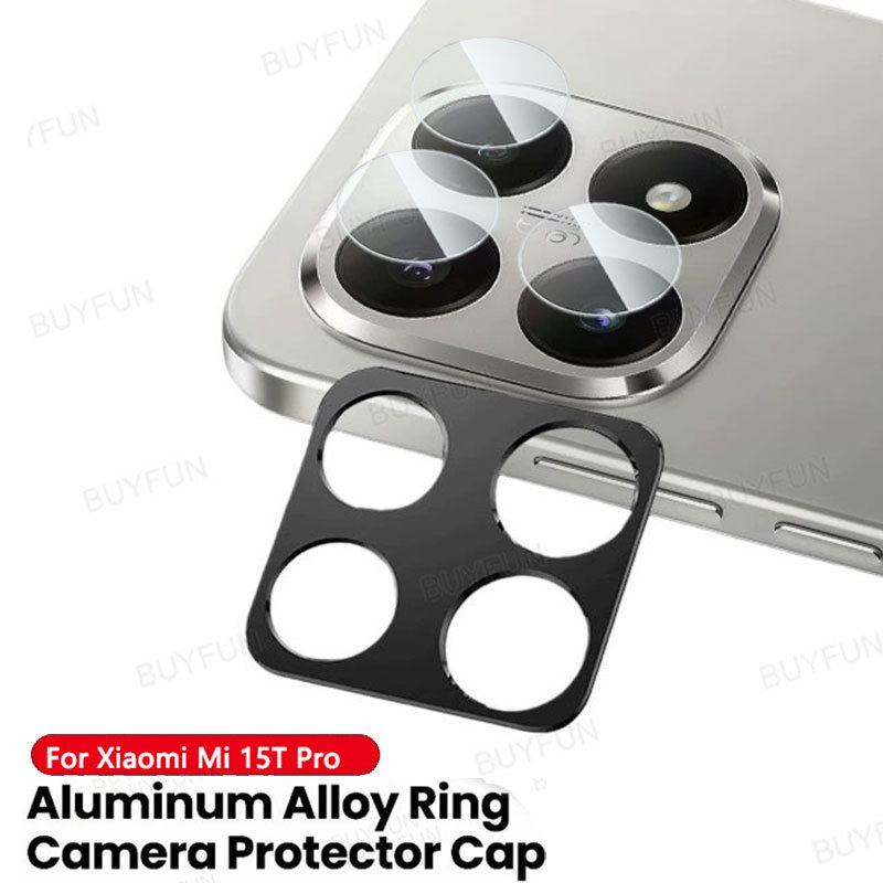 For Xiaomi Mi 15T Pro 6.83" 5G mi15tpro mi15t mi15 T t15pro Rear Lens metal Ring Back Camera Protect