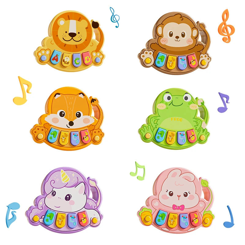Musical Kids Electronic Piano Toy Learning Music Baby Toys Multifunctional Animals Piano Keyboard Mu