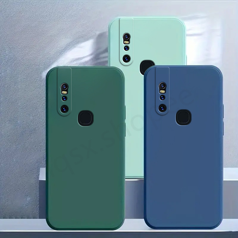 เคสสําหรับ Vivo V15,Soft Case, Simple Case, เคสสีธรรมดา