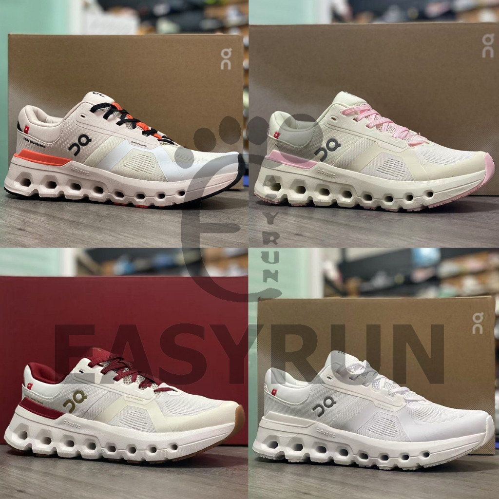 Cloud Running Shoes EASYRUN UA On Cloudrunner 2 Low-Top Fashion Style Flat Shoes Ladies 3J5W
