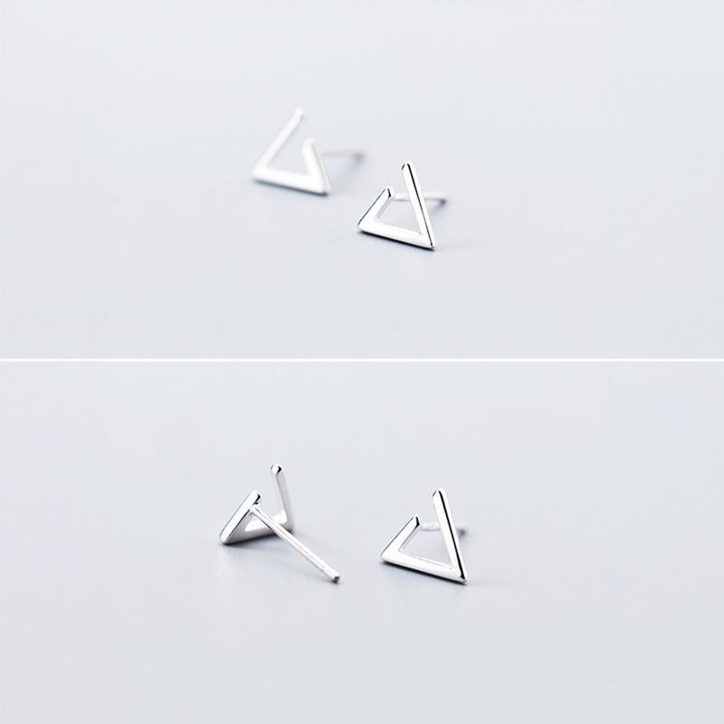 Prism Earrings ต่างหูเงินแท้ S925 [MERCELO] - รูปที่ 5